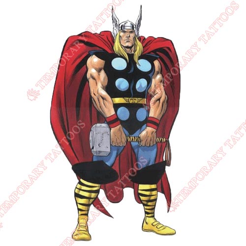 Thor Customize Temporary Tattoos Stickers NO.337
